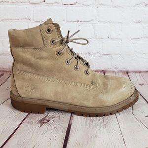 Timberland Junior Boys Desert Sand Tan Boots